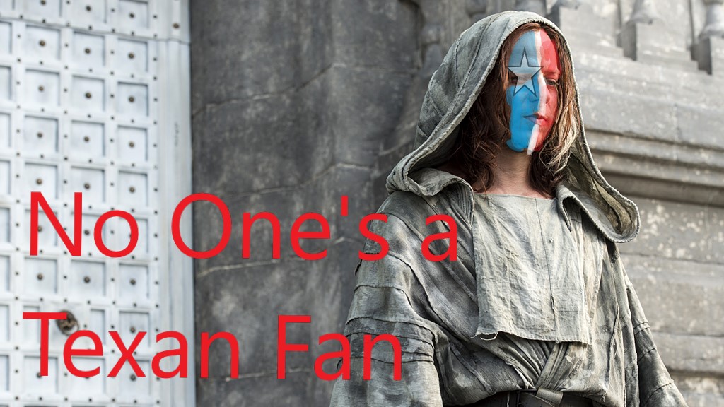 No Ones 2017 – Texans Preview