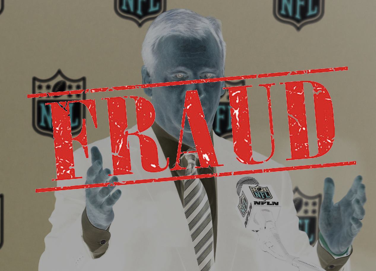 Roger Goodell’s Reported Time of 5.41s in the 40 Yard Dash is a Disgraceful Lie