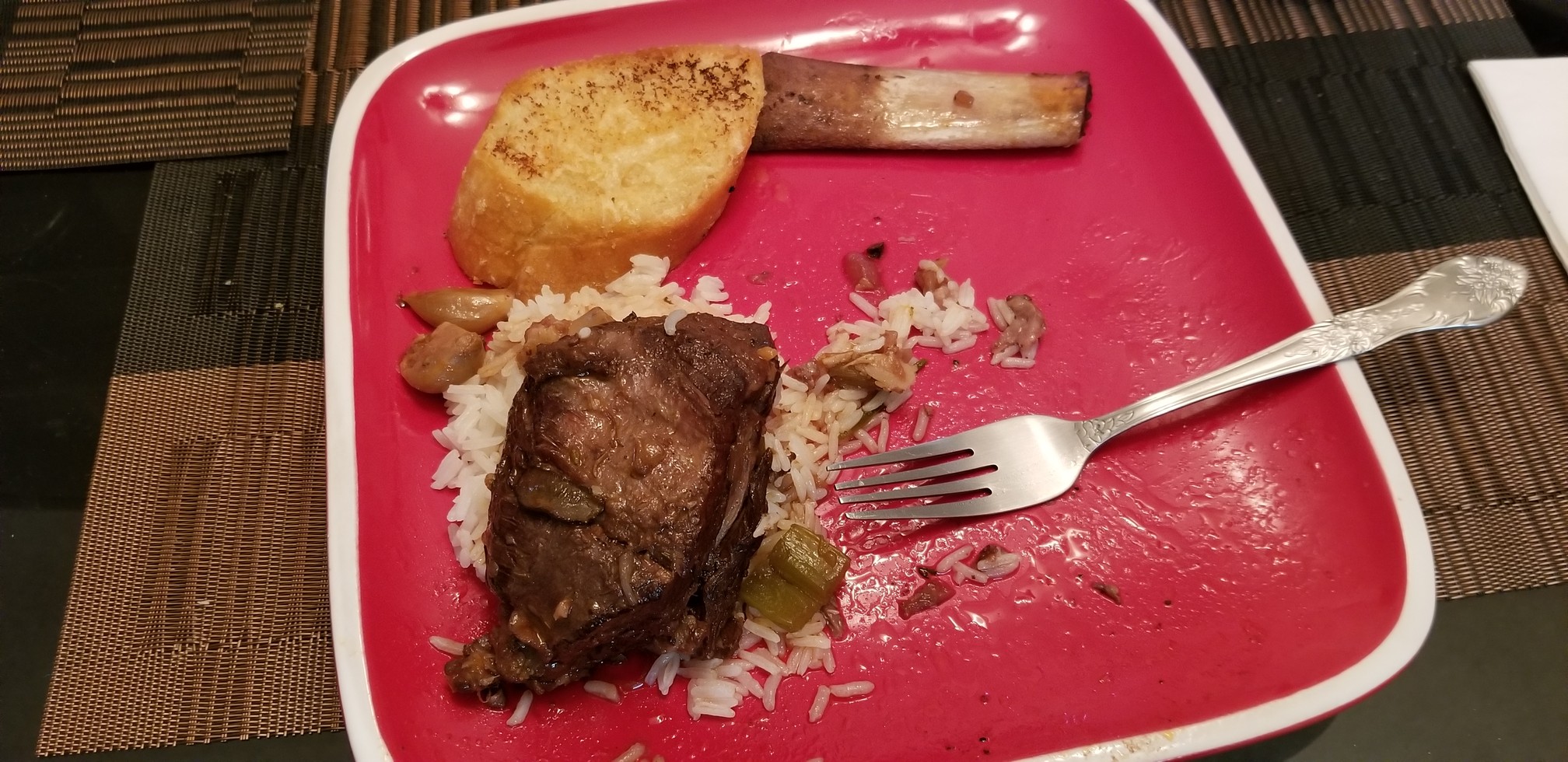 Sunday gravy with yeah right: Four hour Short Ribs Braised in Red Wine and Garlic. Hold me!