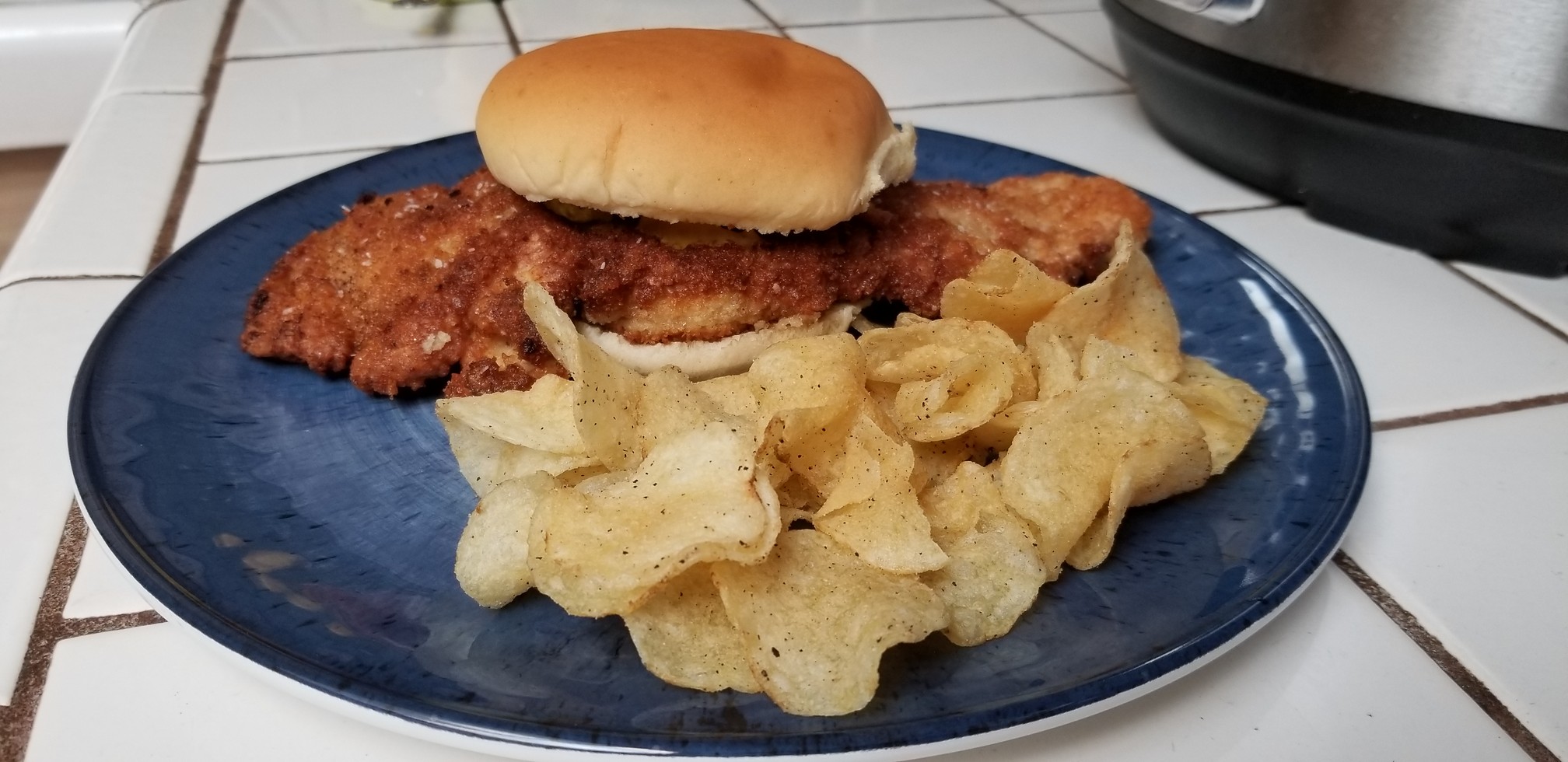Sunday Gravy with yeah right: The Iowa Pork Tenderloin Sandwich!