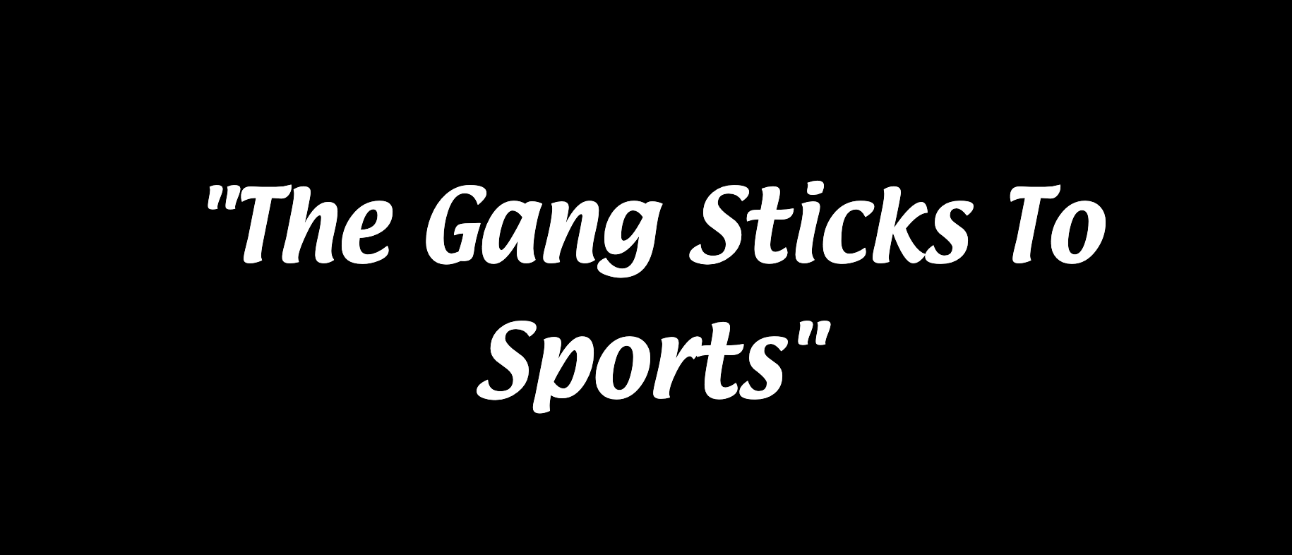 Eagles At The Bye: “The Gang Sticks To Sports”