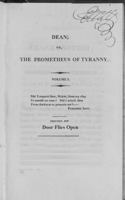 The Prometheus of Tyranny