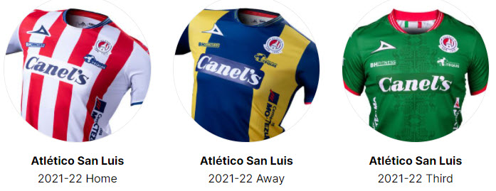 Liga MX 2021-22 Kits