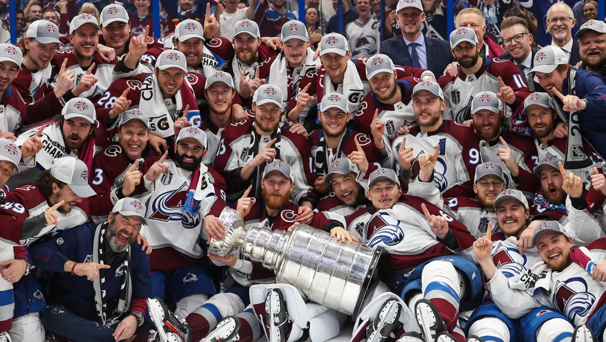 Colorado Avalanche Dropping Stanley Cup