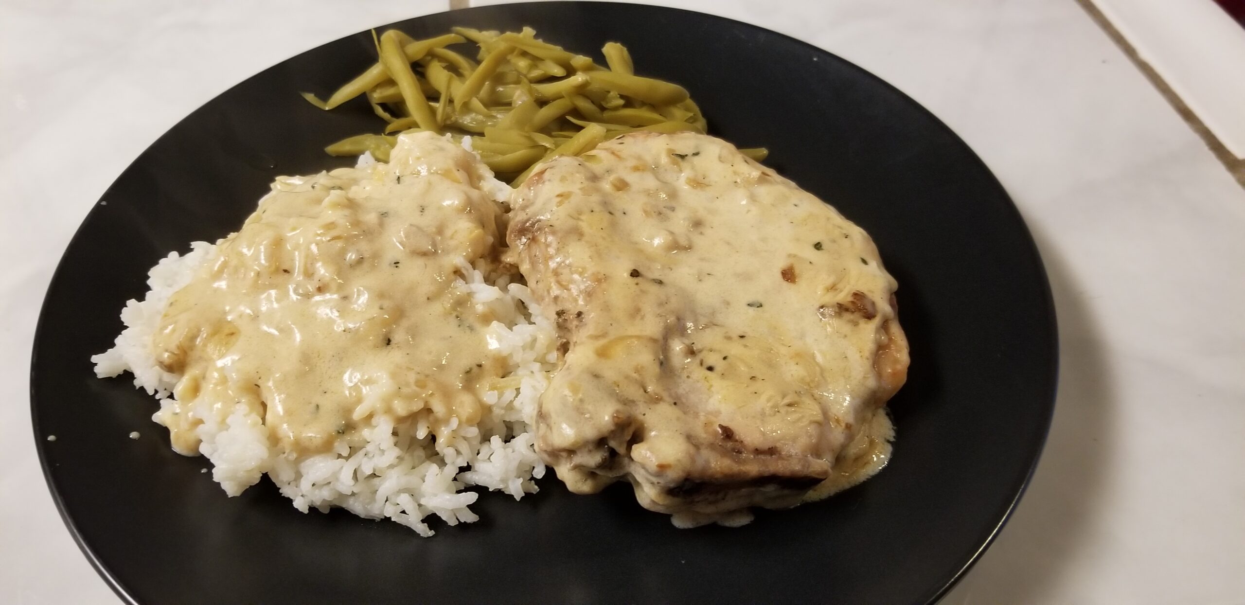 Sunday Gravy with yeah right: Southern Style Smothered Pork Chops. Gracious!