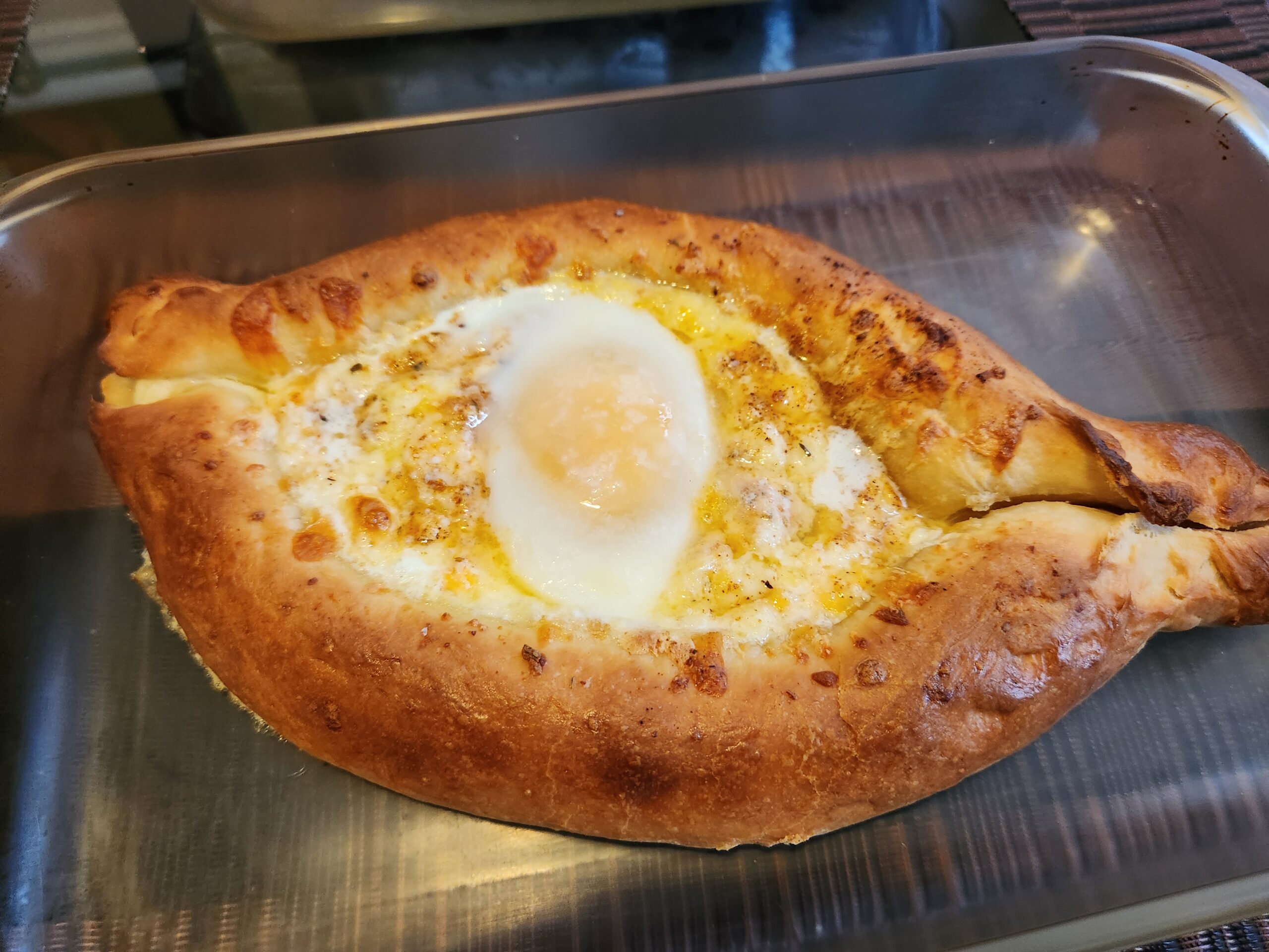 Sunday Gravy with yeah right: Khachapuri!