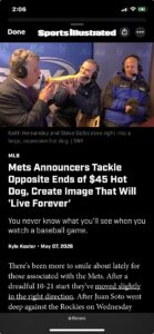 Mets-Announcers-Tackle-Opposite-Ends-of-45-Hot-Dog-Create-Image-That-Will-Live-Forever Mets-Announcers-Tackle-Opposite-Ends-of-45-Hot-Dog-Create-Image-That-Will-Live-Forever