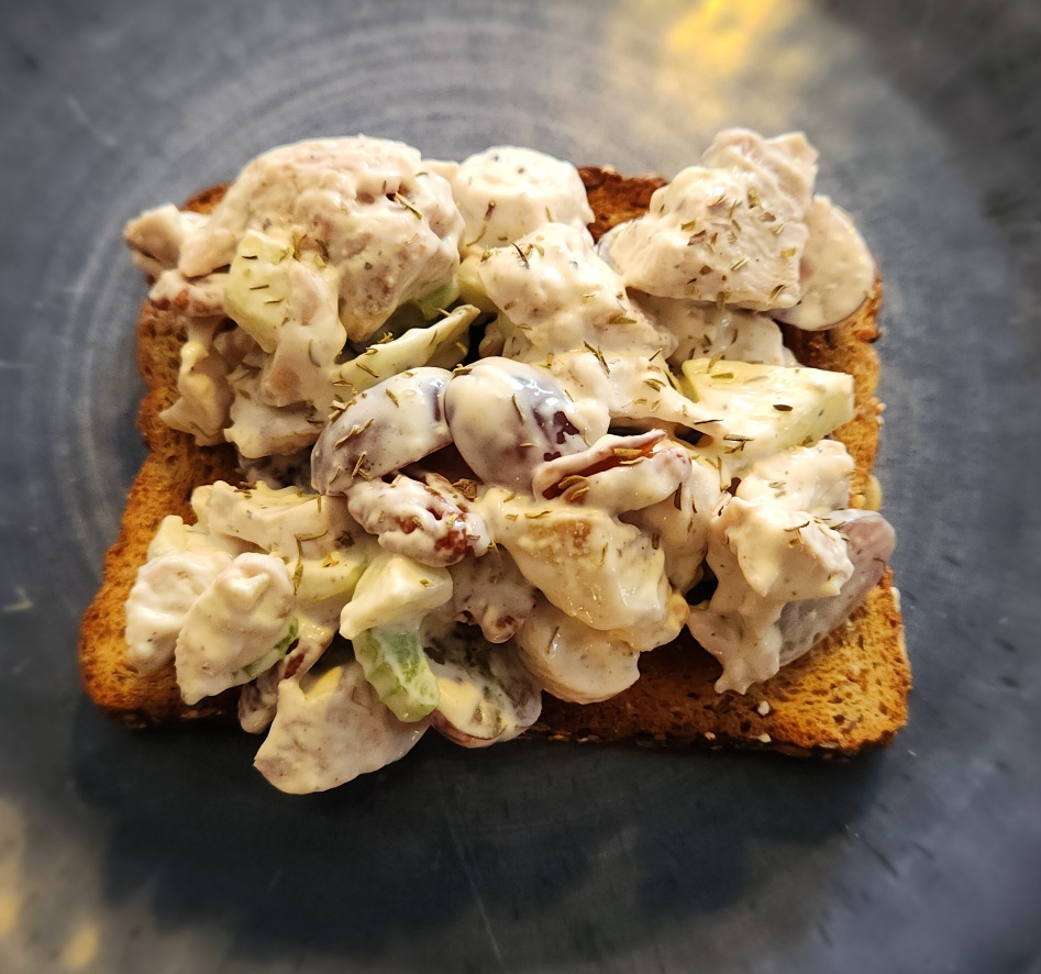 Sunday Gravy with yeah right: Waldorf Chicken Salad.